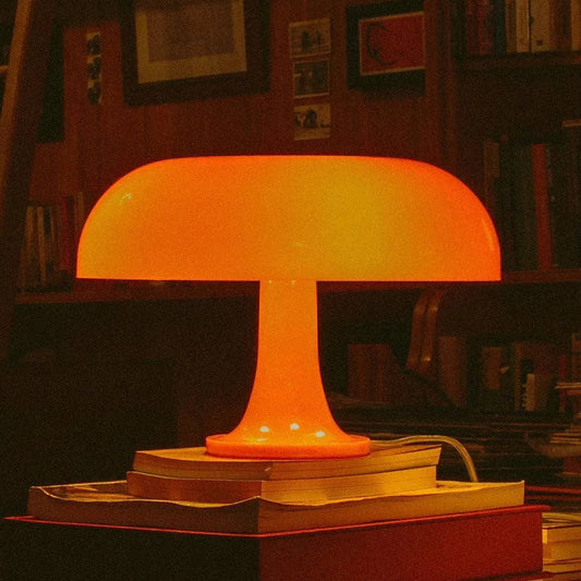 Puffball Lamp | Blood Orange - NorDecor